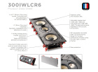 Focal 300IW-LCR6 inbyggnadshögtalare för vägg, styck Focal 300IW-LCR6 inbyggnadshögtalare för vägg, styck