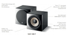 Focal Sub 1000F aktiv subwoofer, svart Focal Sub 1000F aktiv subwoofer, svart