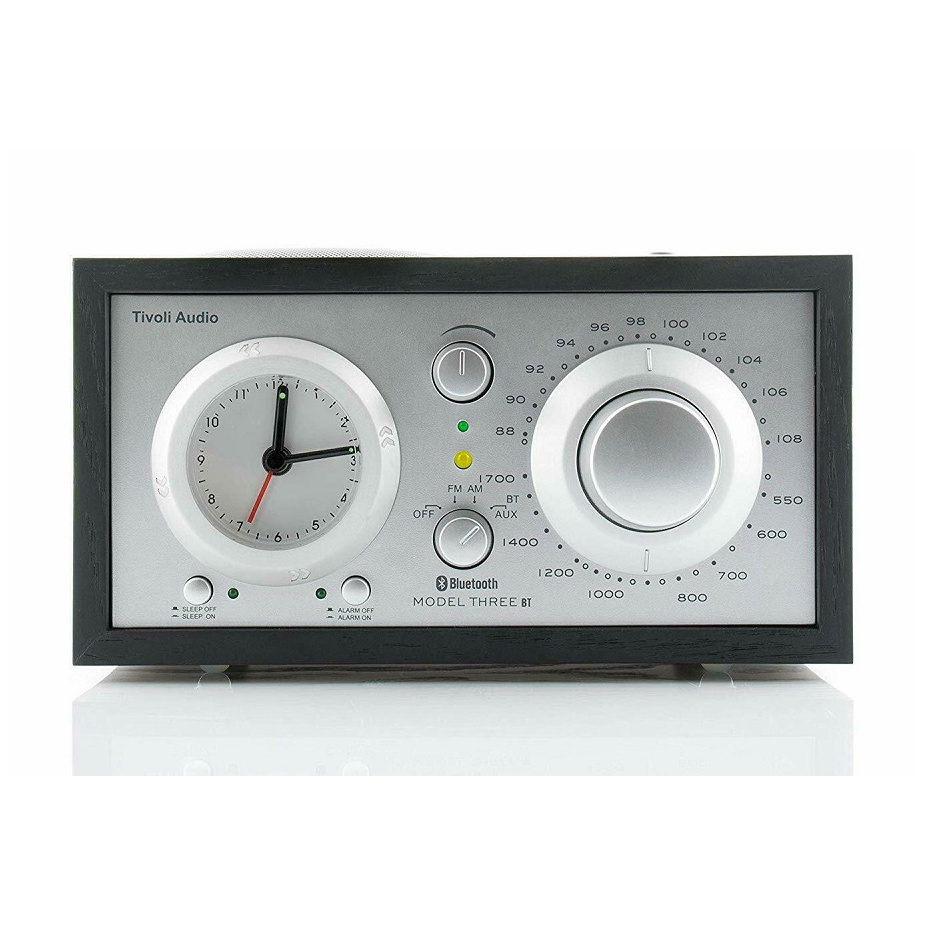 Tivoli Audio Model Three BT USB, bordsradio med Bluetooth svart/silver