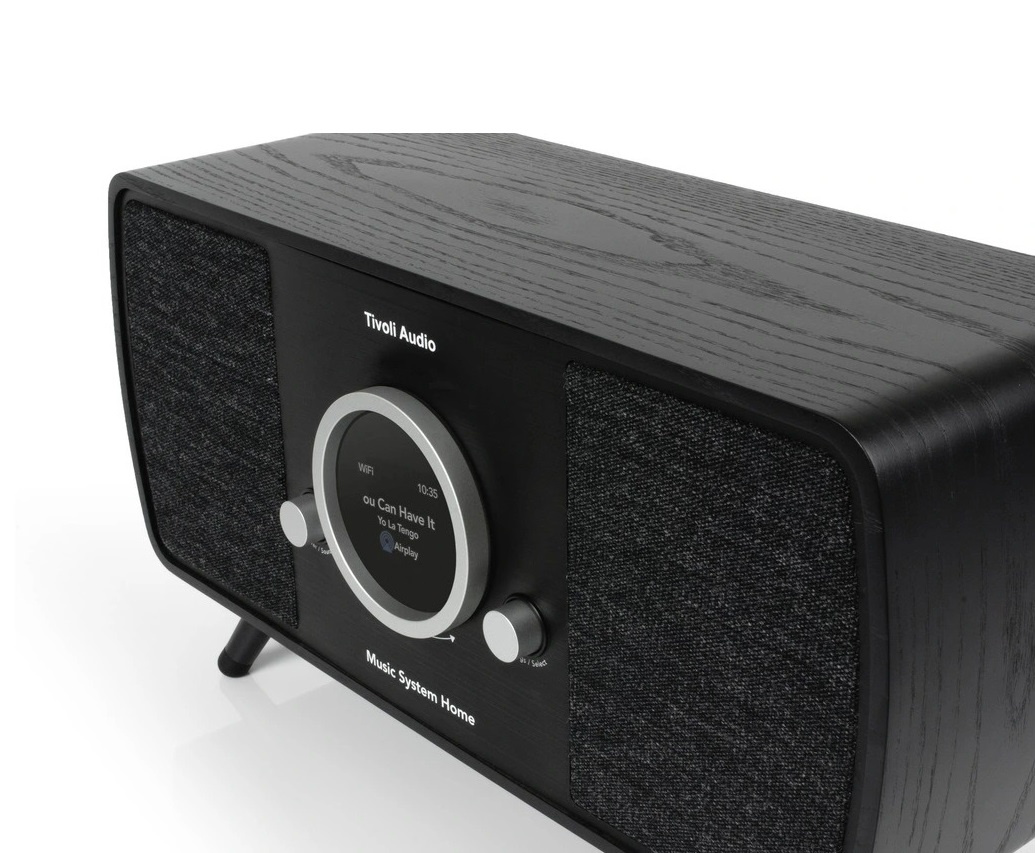 Tivoli Audio Music System Home Gen2 med Chromecast & AirPlay 2, svart