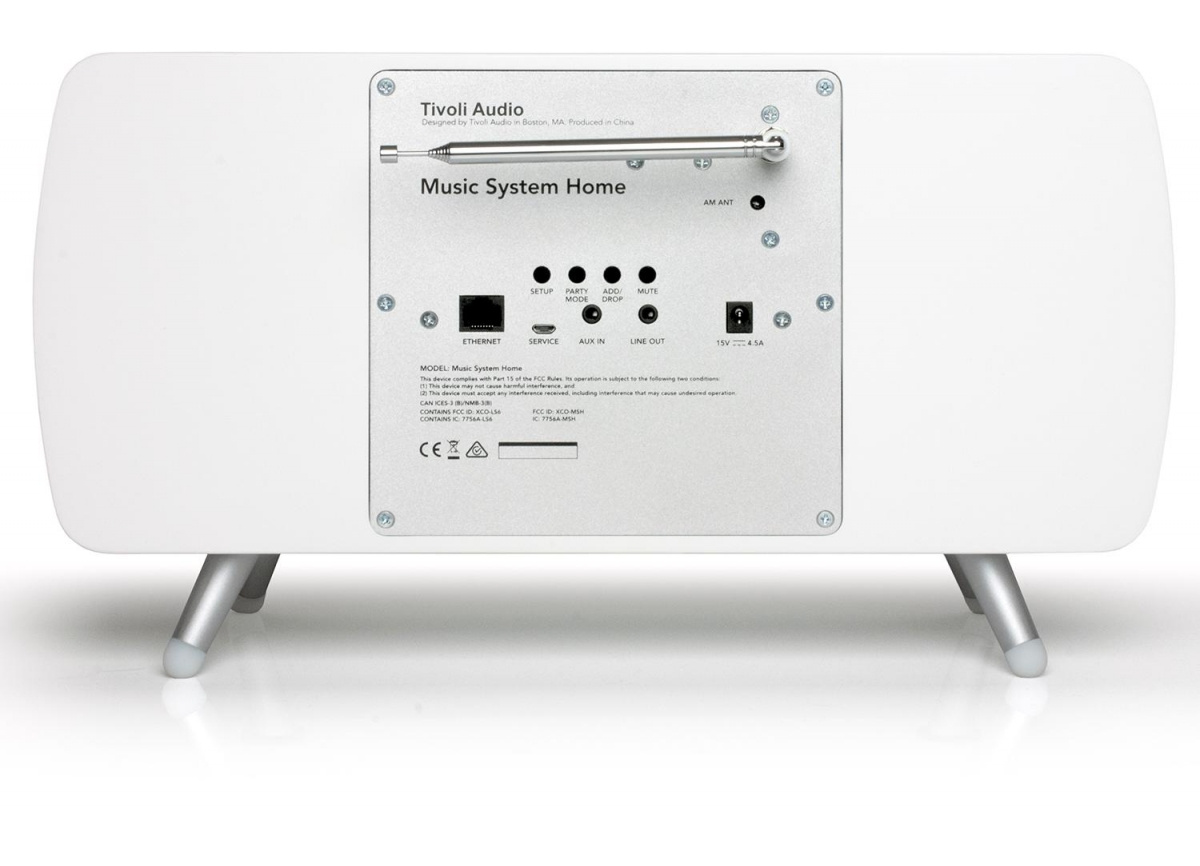 Tivoli Audio Music System Home, Vit