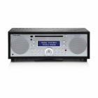 Tivoli Audio Music System Plus med CD, Bluetooth & radio, svart/silver Tivoli Audio Music System Plus med CD, Bluetooth & radio, svart/silver