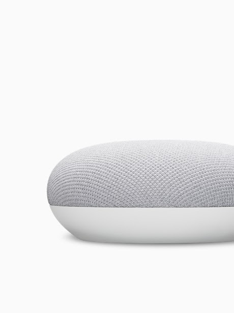 Google Nest Mini med röststyrning, grå