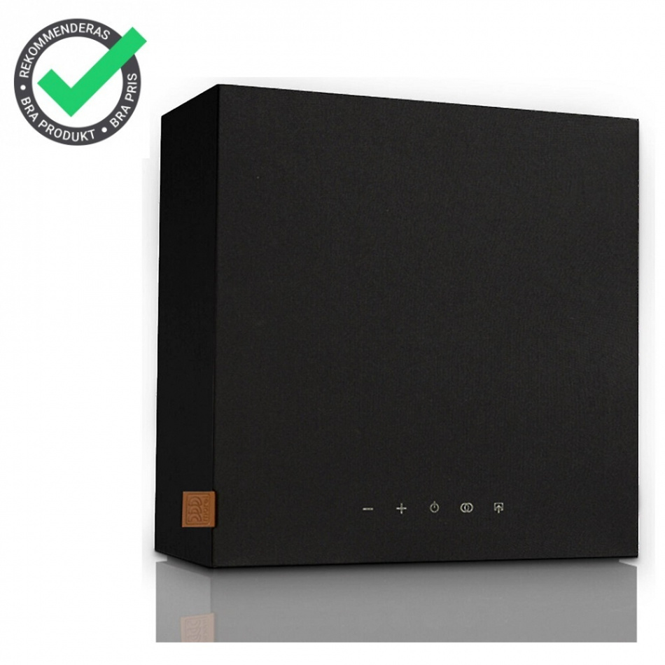 Morel Högtalare med Bluetooth & anpassad för Ikea Kallax, svart