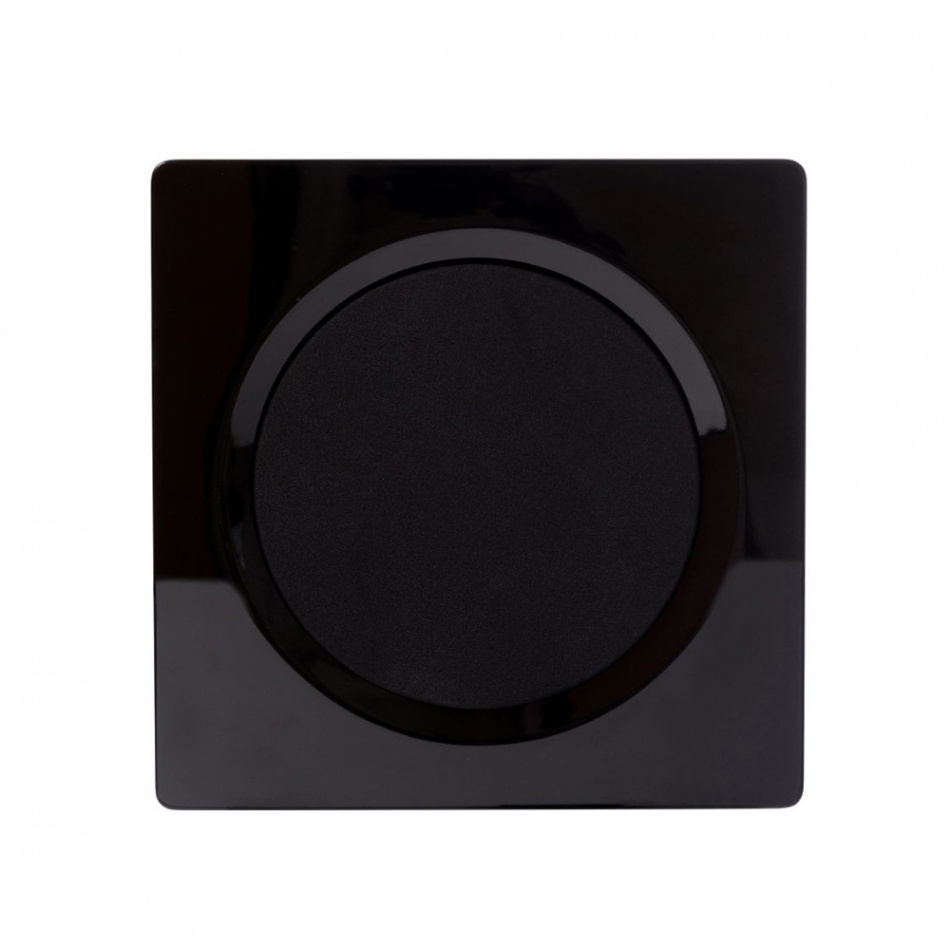 DLS Flatbox D-One vägghögtalare, pianosvart styck