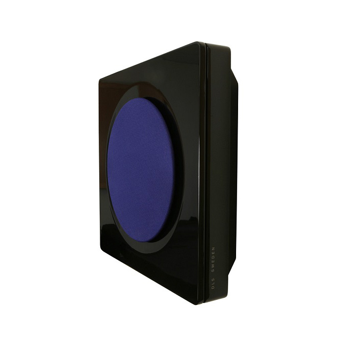 DLS Flatbox D-One vägghögtalare, pianosvart styck
