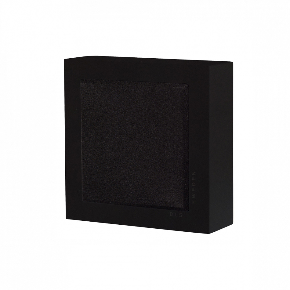 DLS Flatbox Slim Mini vägghögtalare, mattsvart styck