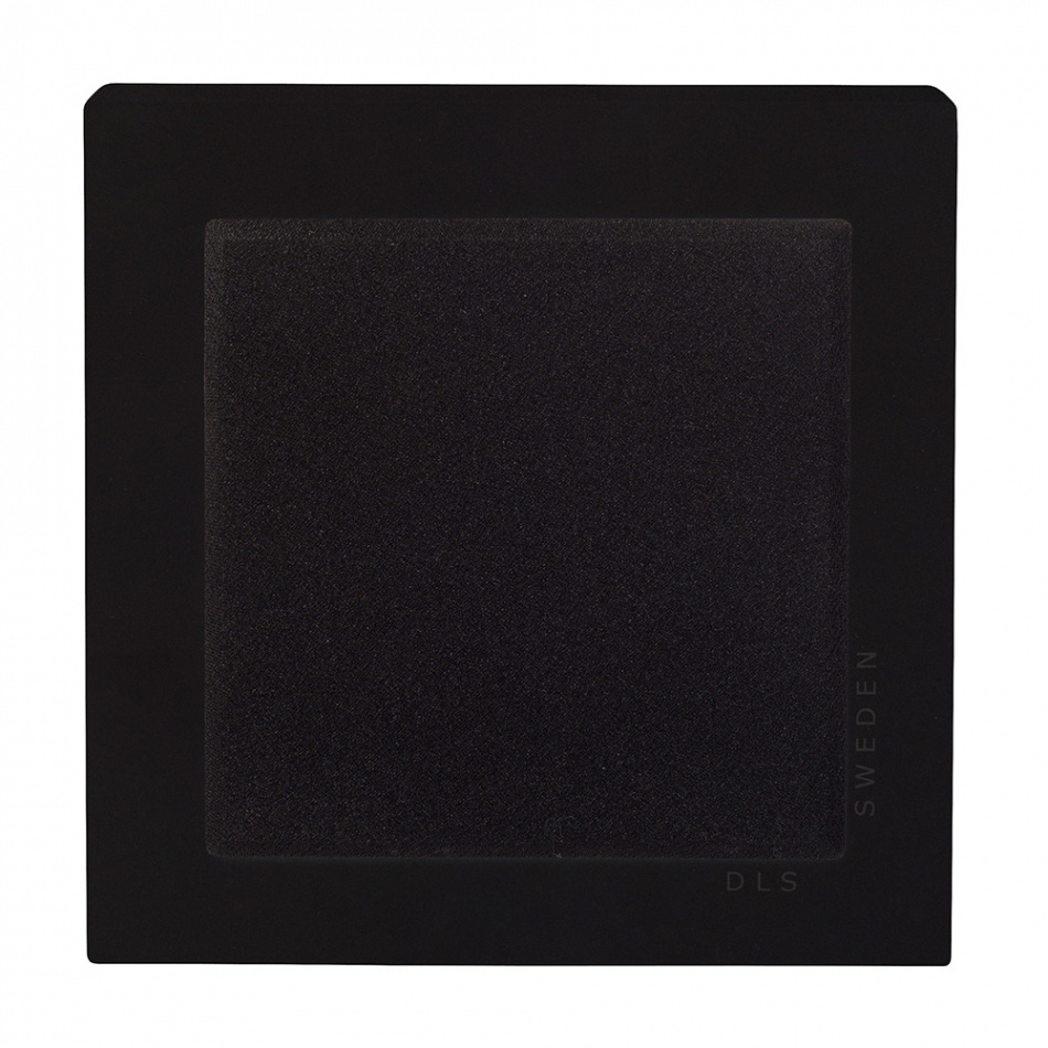 DLS Flatbox Slim Mini vägghögtalare, mattsvart styck