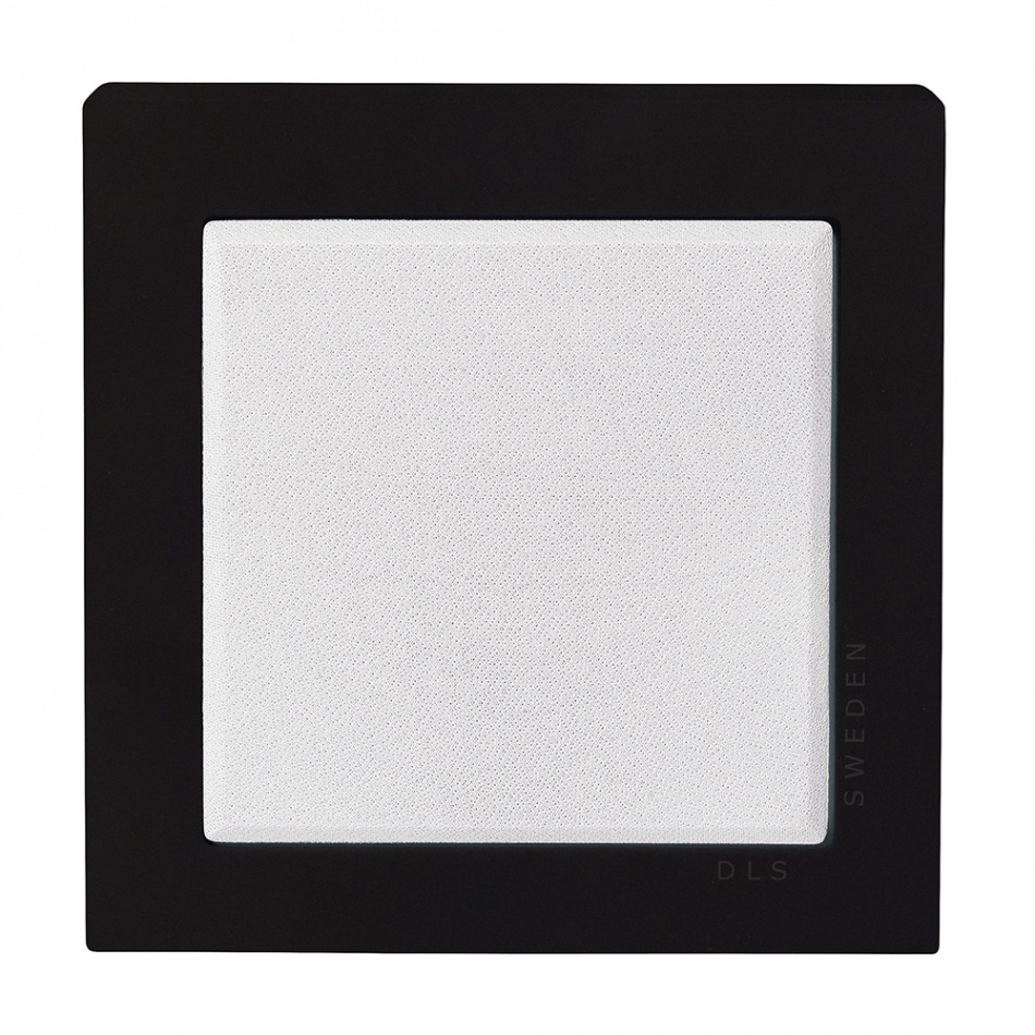 DLS Flatbox Slim Mini vägghögtalare, mattsvart styck