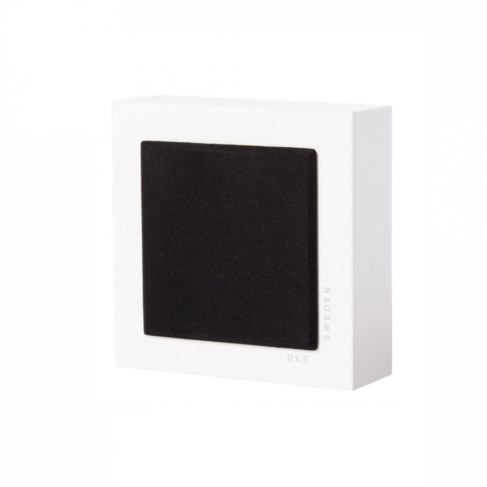 DLS Flatbox Slim Mini vägghögtalare, mattvit styck