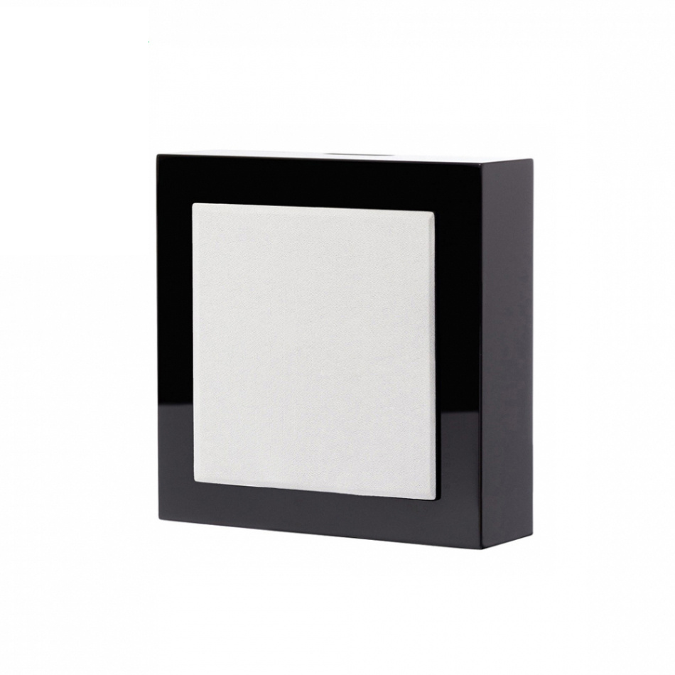 DLS Flatbox Mini vägghögtalare, pianosvart styck