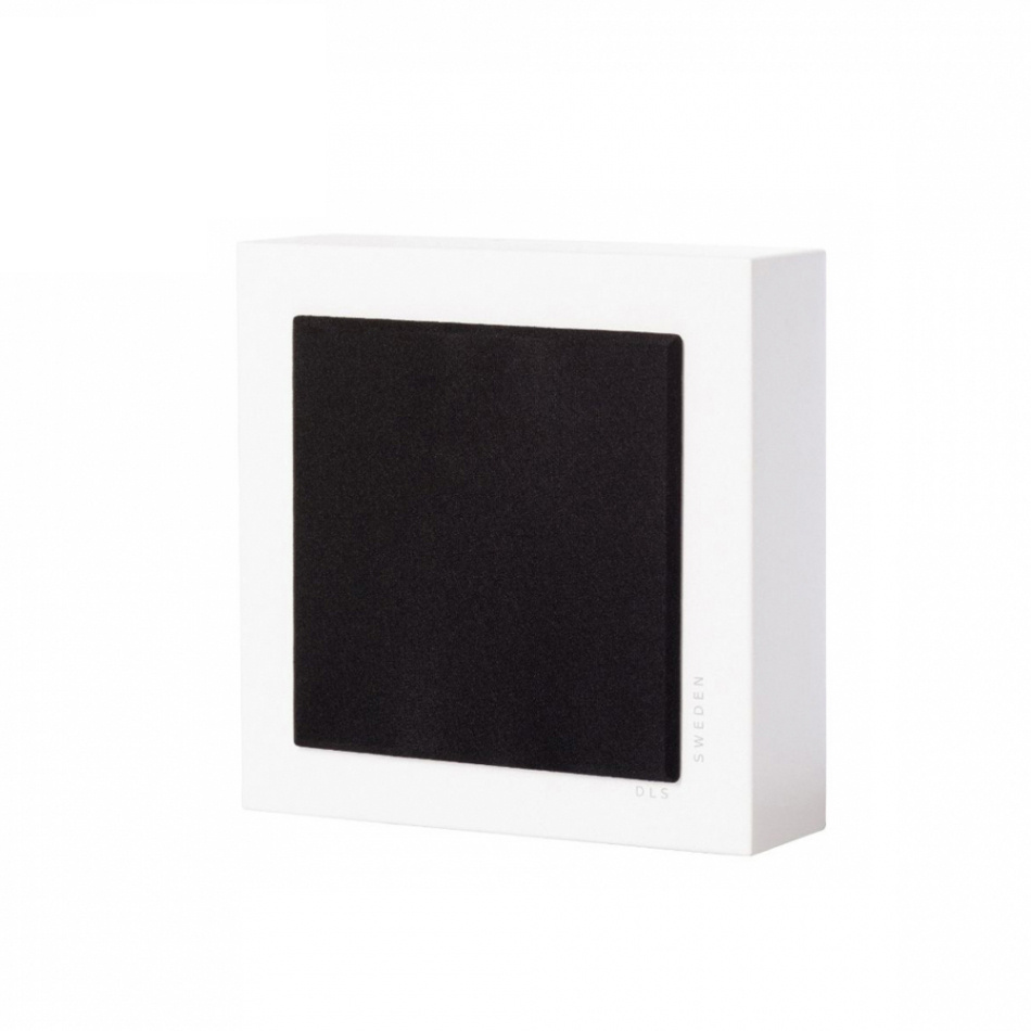 DLS Flatbox Mini vägghögtalare, mattvit styck