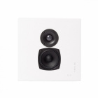 DLS Flatbox Mini vägghögtalare, mattvit styck DLS Flatbox Mini vägghögtalare, mattvit styck