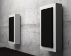 DLS Flatbox Midi vägghögtalare, mattvit styck DLS Flatbox Midi vägghögtalare, mattvit styck