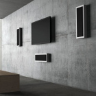 DLS Flatbox XL vägghögtalare, mattvit styck DLS Flatbox XL vägghögtalare, mattvit styck