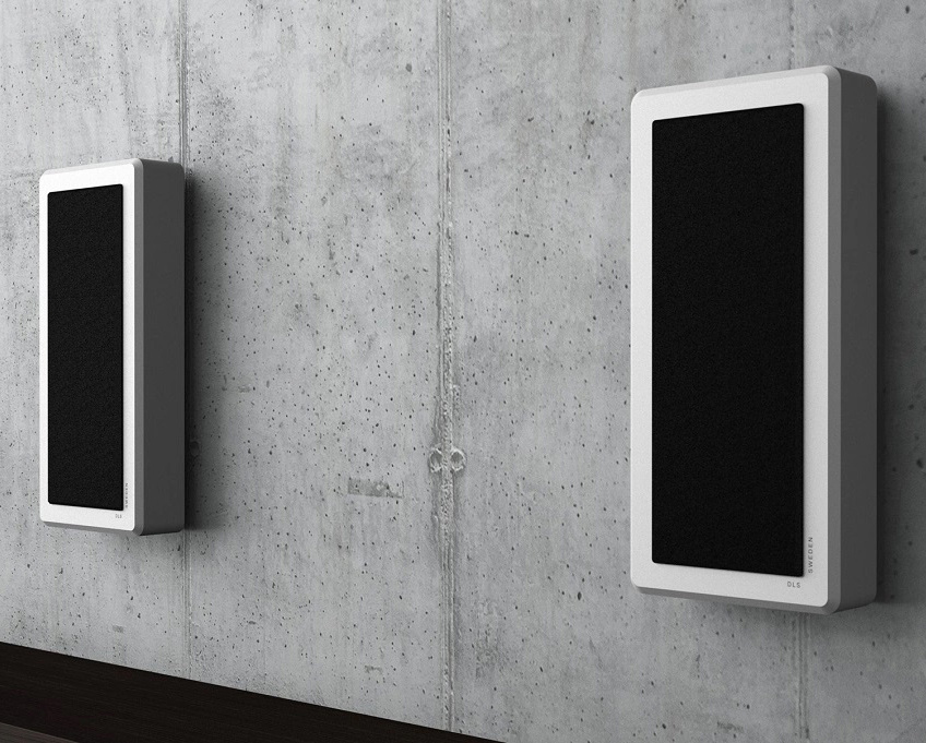 DLS Flatbox M-One vägghögtalare, mattvit styck