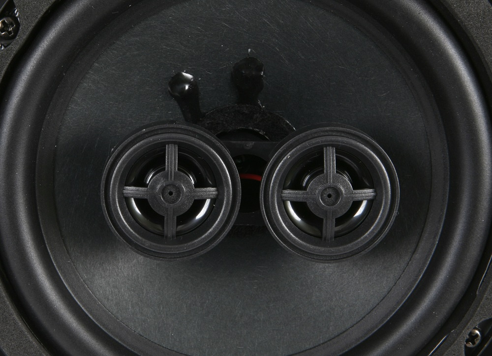 DLS IC611 inbyggnadshögtalare för tak med dubbla diskanter, par