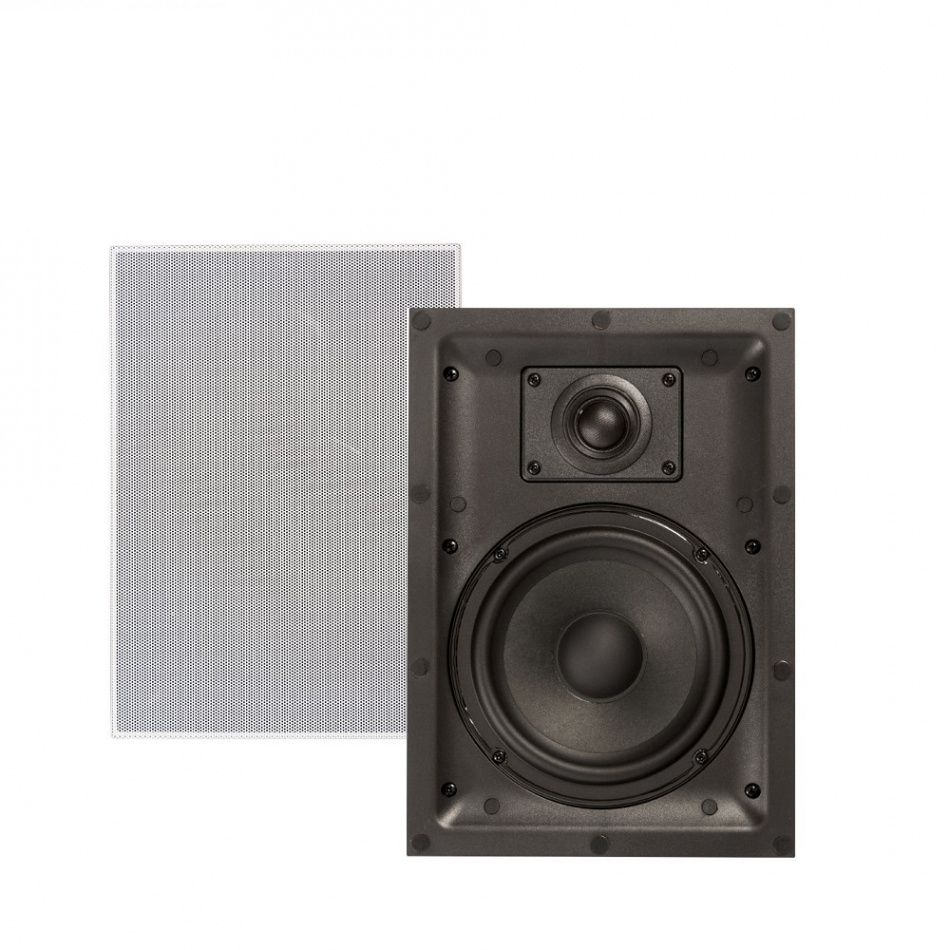 DLS IW 2.6 inbyggnadshögtalare för vägg, par