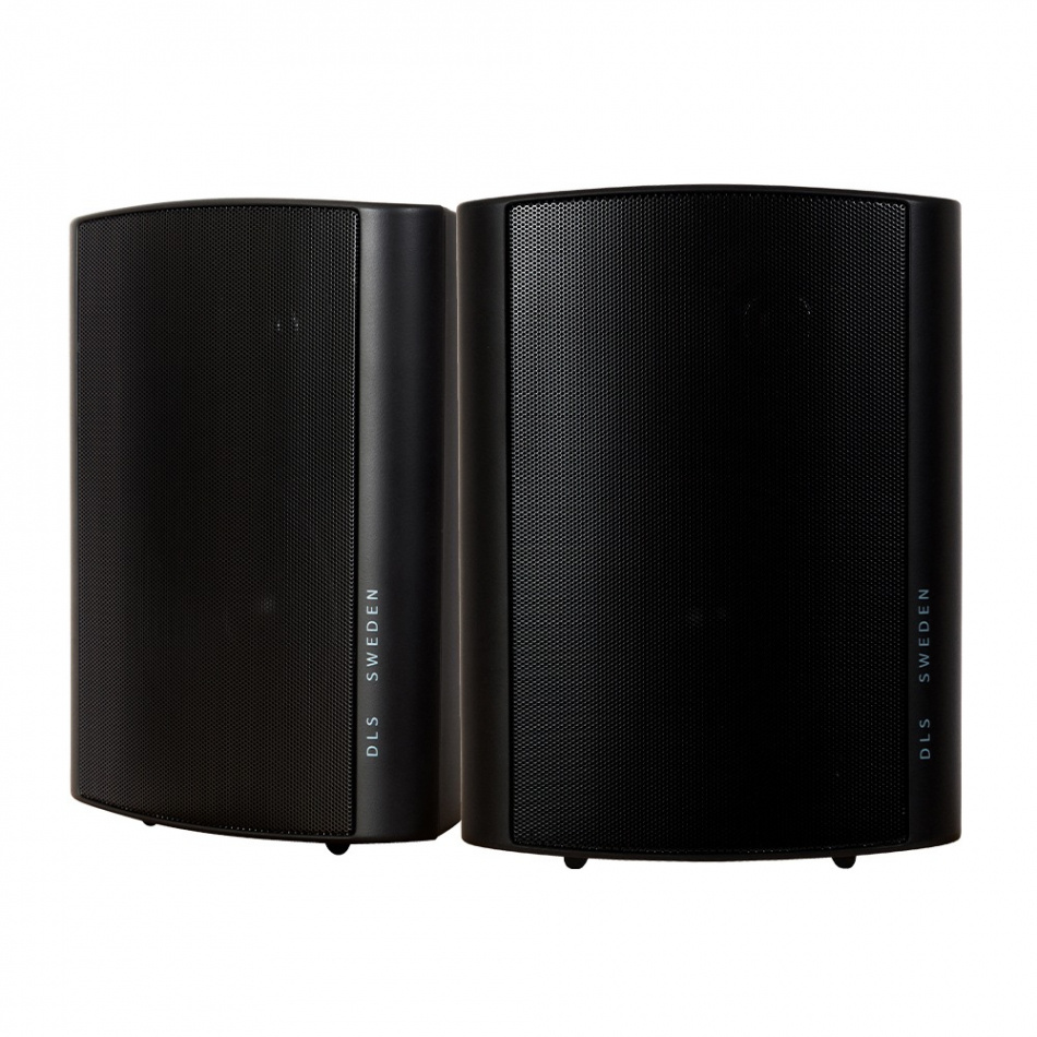 DLS MB6i utomhushögtalare, svart par