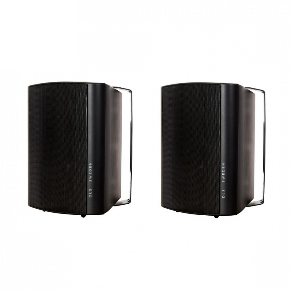 DLS MB6i utomhushögtalare, svart par