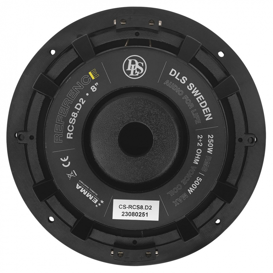 DLS Reference RCS8.D2, slimmat 8-tums baselement