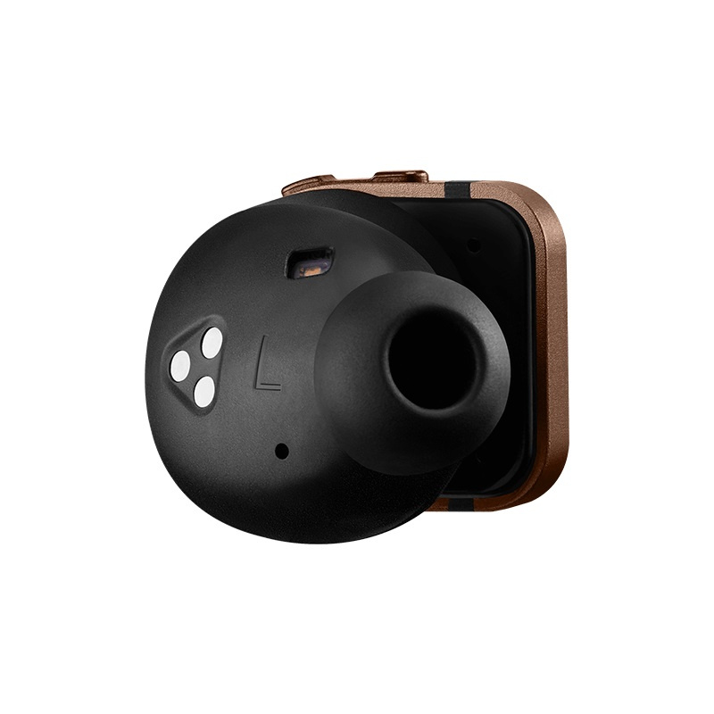 Master & Dynamic MW08 True Wireless In-Ear hörlurar, brun