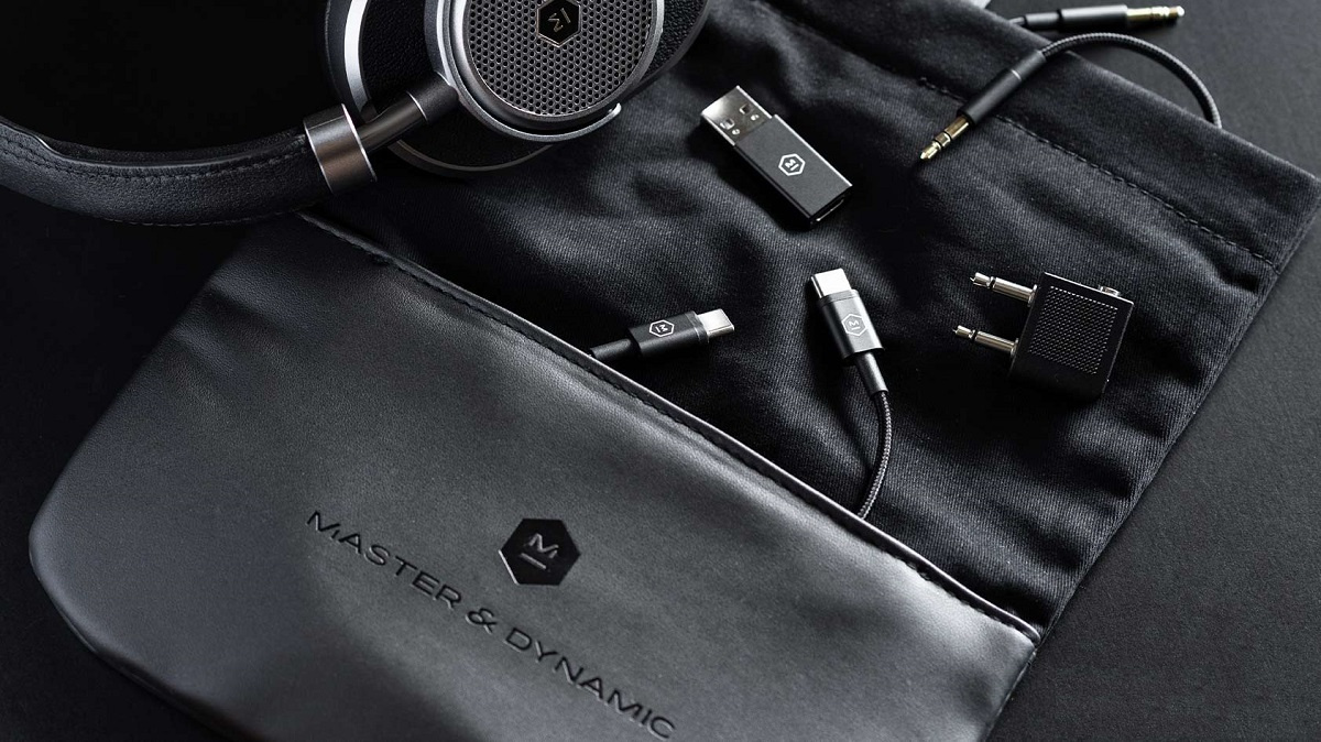 Master & Dynamic MW65 Over-Ear hörlurar med brusreducering, Gunmetal/silver