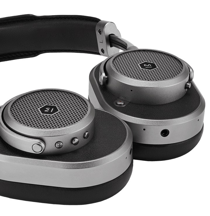 Master & Dynamic MW65 Over-Ear hörlurar med brusreducering, Gunmetal/silver