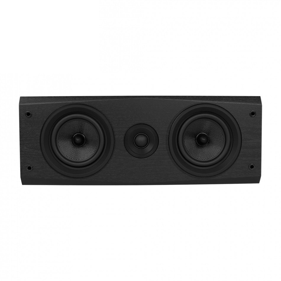 System One C25B centerhögtalare, svart