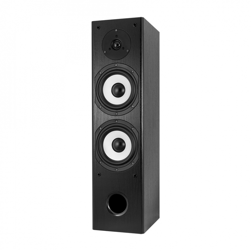 System One HCS-26B golvhögtalare, svart par