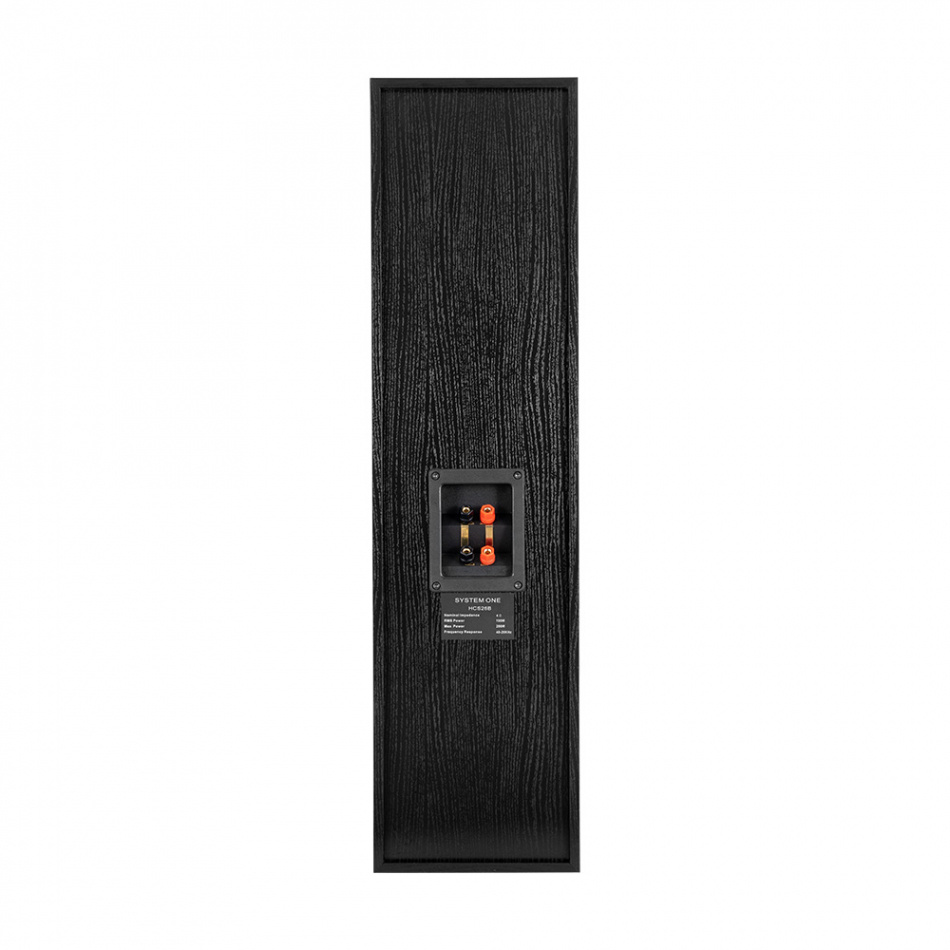 System One HCS-26B golvhögtalare, svart par