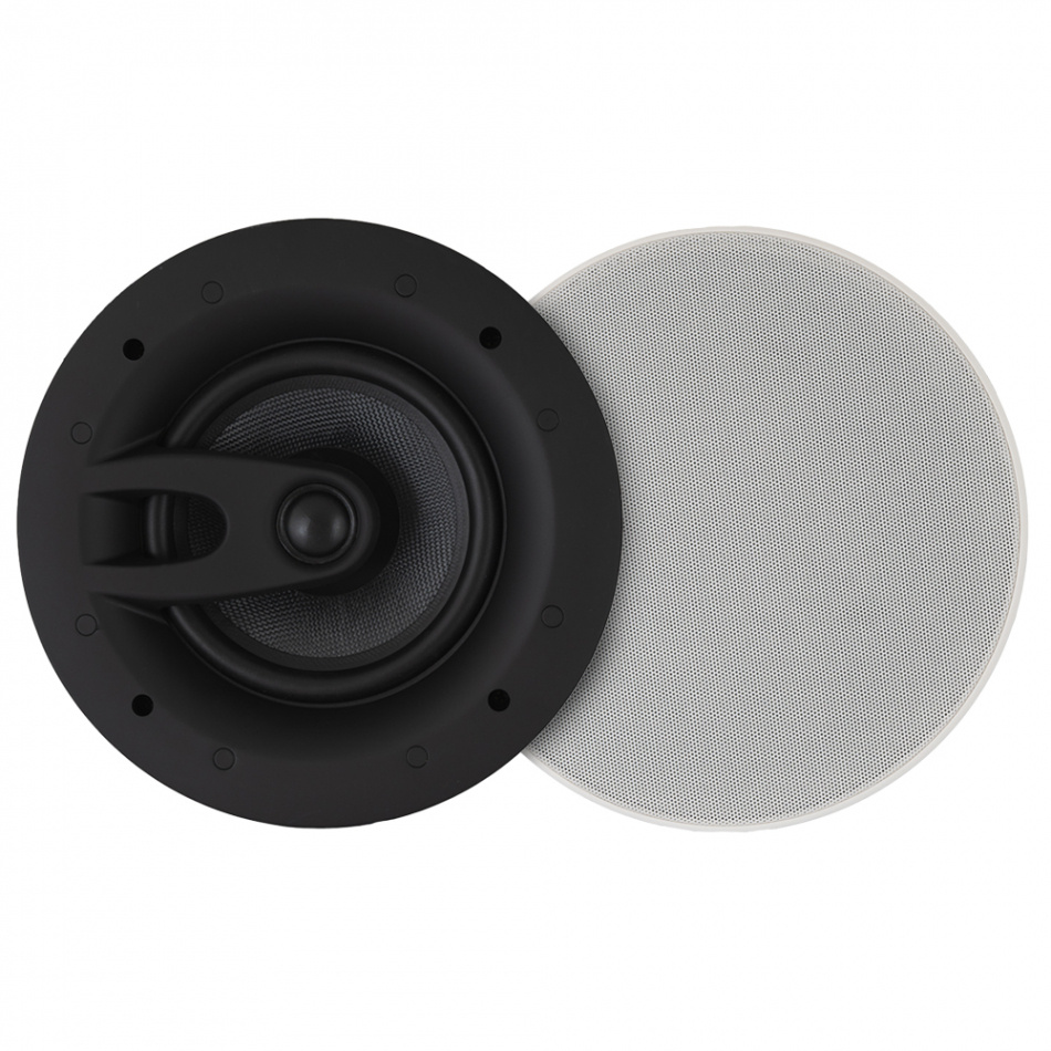 System One IC670 Slim inbyggnadshögtalare för tak, par