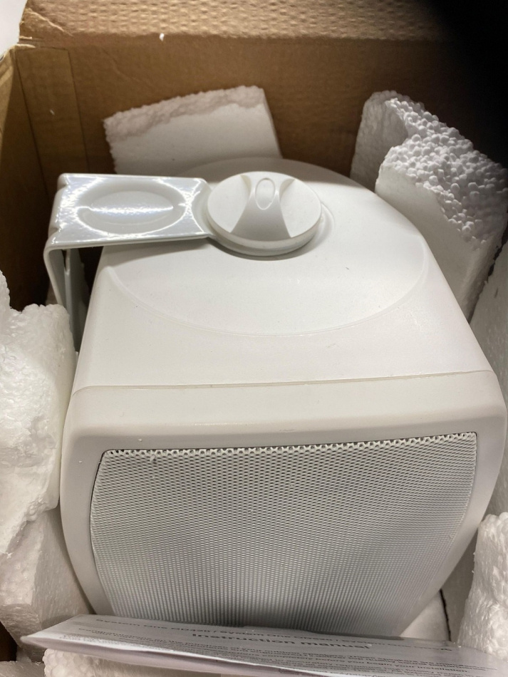 System One OD570 utomhushögtalare, vitt par Returexemplar