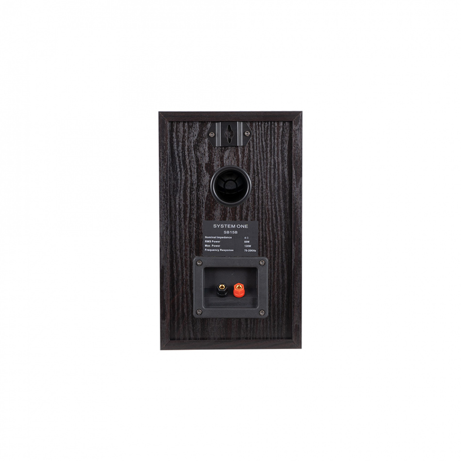System One SB-15B stativhögtalare, svart par