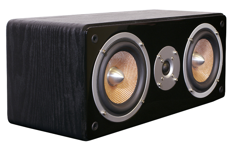 System One SC62, centerhögtalare svart