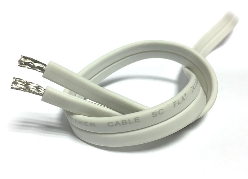 System One SC-Flat, högtalarkabel lösmeter