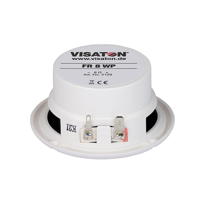 Visaton FR8 WP 8 Ohm marin infällnadshögtalare vit, styck