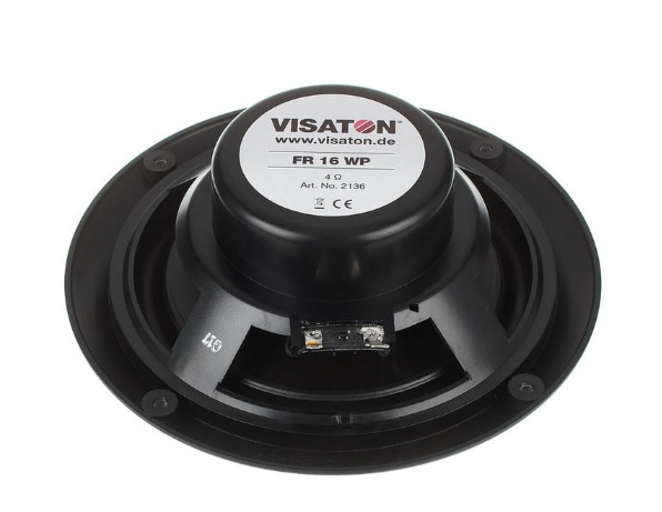 Visaton FR16 WP inbyggnadshögtalare svart, styck