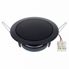 Visaton DL 8 - 8 Ohm inbyggnadshögtalare för tak, styck svart Visaton DL 8 - 8 Ohm inbyggnadshögtalare för tak, styck svart