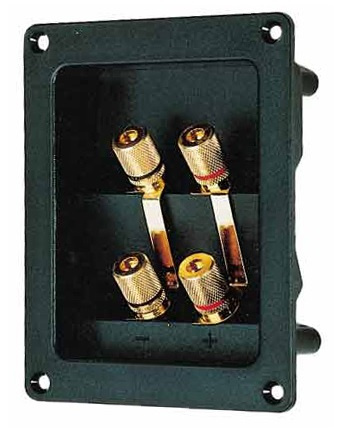 Visaton BT95/75, terminal dubbelanslutning