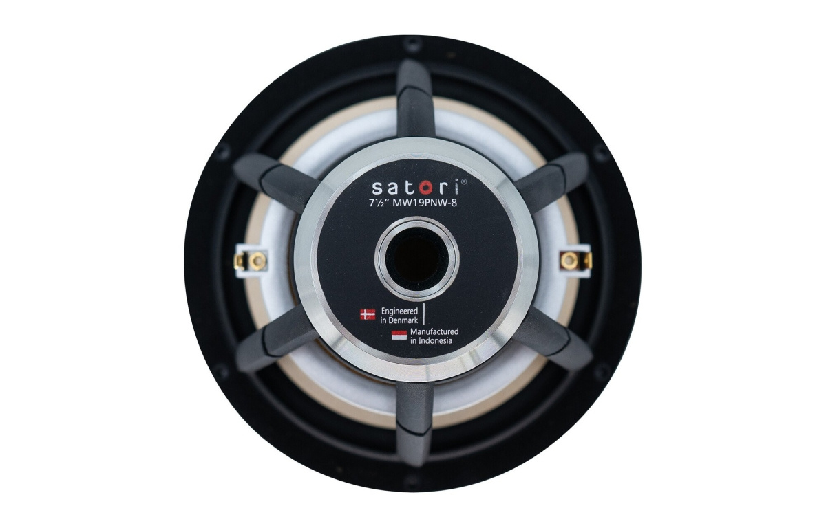 SB Acoustics Satori MW19PNW-8 högtalarelement bas/mellanregister 7.5