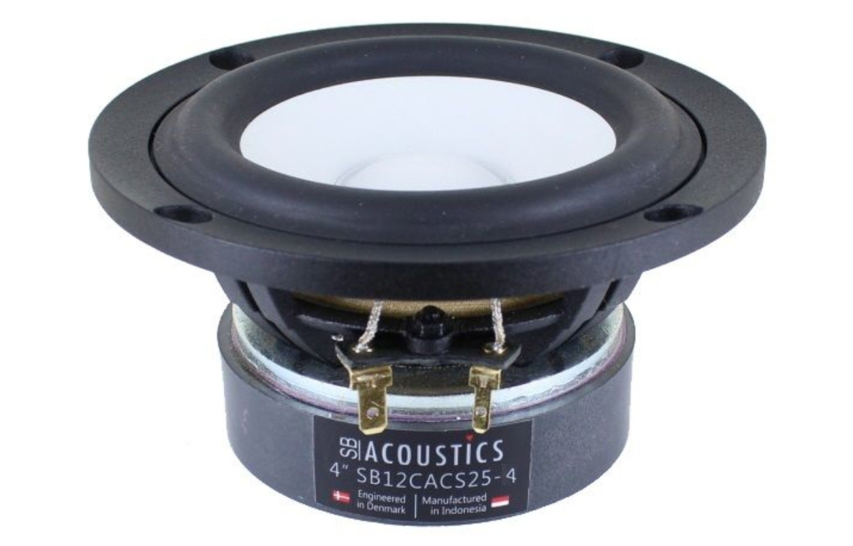 SB Acoustics SB12CACS25-4 högtalarelement bas/mellanregister 4