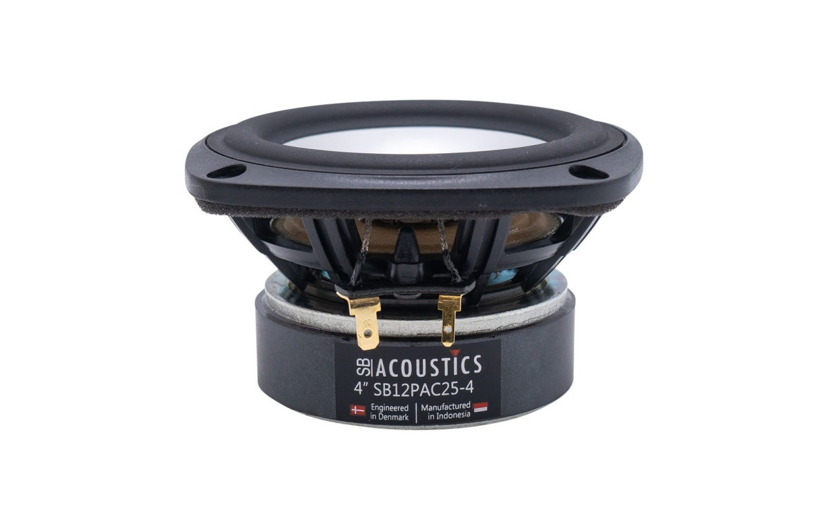 SB Acoustics SB12PAC25-4 högtalarelement mellanregister 4''