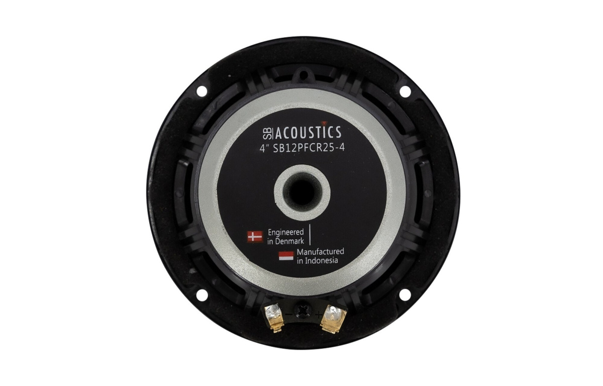 SB Acoustics SB12PFCR25-4 högtalarelement bas/mellanregister 122 mm