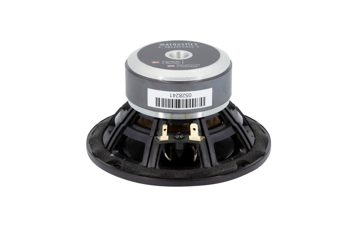 SB Acoustics SB12PFCR25-4 högtalarelement bas/mellanregister 122 mm