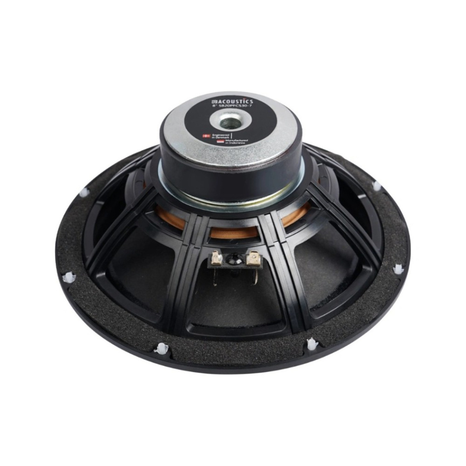 SB Acoustics SB20PFCS30-7 mellanregister/baselement 8