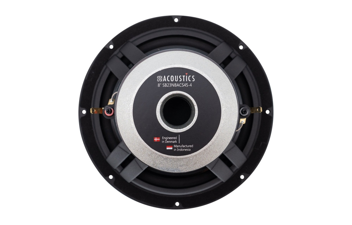 SB Acoustics SB23NBACS45-4 högtalarelement bas/mellanregister 8
