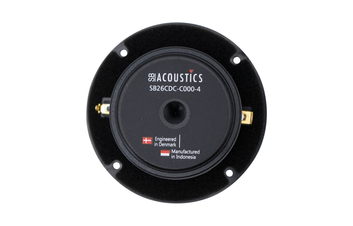 SB Acoustics SB26CDC-C000-4 högtalarelement diskant 