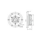 SB Acoustics Satori TW29BN-8 högtalarelement diskant SB Acoustics Satori TW29BN-8 högtalarelement diskant