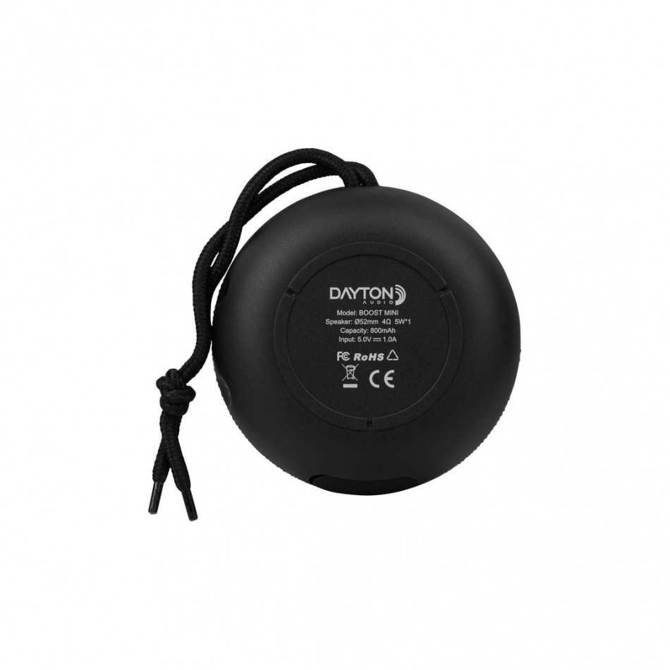 Dayton Audio Boost Mini portabel IPX7-certifierad Bluetooth-högtalare